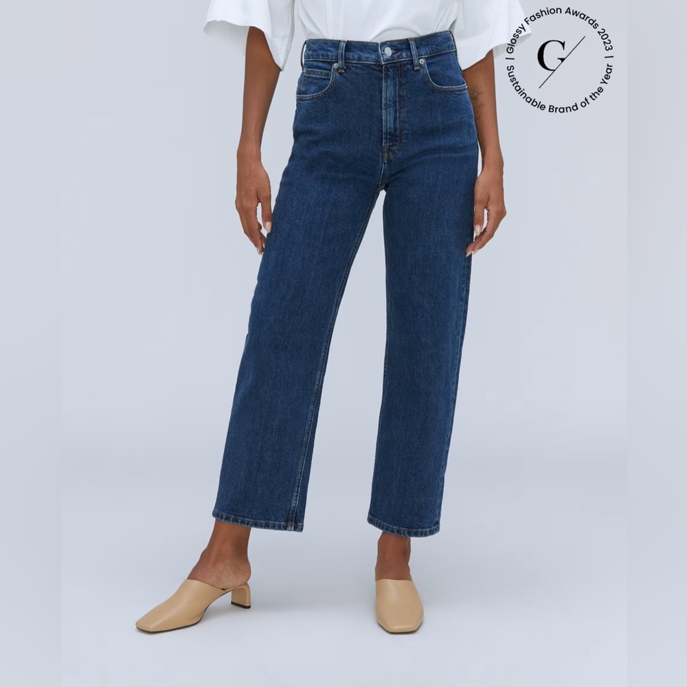 Everlane Way High Jean - Vintage Indigo (27 Reg)